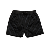 Black Label Royall Black Kid's Swim Shorts