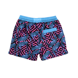 Pink Zambia Kid's Swim Shorts