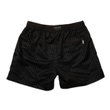 Black Label Royall Black Luca Mid Length Men's Swim Shorts