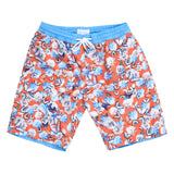Exotic Butterfly Bobby Long Length Men's Swim Shorts