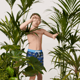 African Zebra Kids Swim Shorts