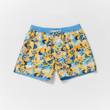 Aqua Butterfly Luca Mid Length Men's Swim Shorts