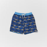 African Zebra Kids Swim Shorts