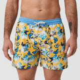 Aqua Butterfly Luca Mid Length Men's Swim Shorts