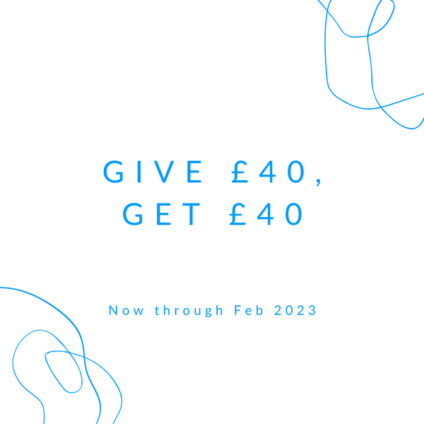 Get £40 Cash Back For You and Your Friend