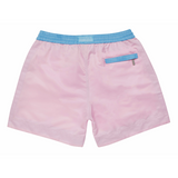 Miami Pink Luca Mid Length Men's Swim Shorts
