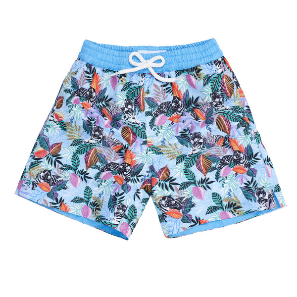 Tiger Jungle Kids Swim Shorts