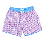 Florida Flamingo Luca Mid Length Men's Swim Shorts (XL Only)