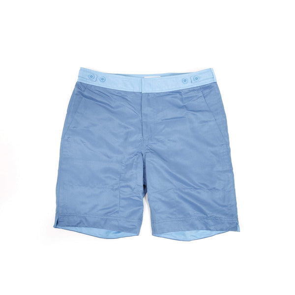 This ‘Billy’ style fit features the signature Thomas Royall blue waistband with a mid-length, smart tailored fit.