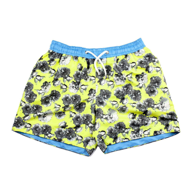 Our floral 'Ibiza' shorts with a graphic floral design. The 'Luca' fit features our signature Thomas Royall blue elasticated waistband with a relaxed day to night fit.