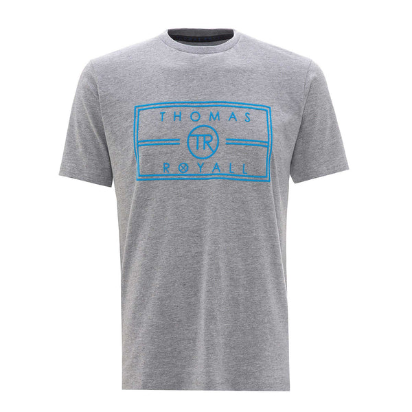 Our Grey TR logo T-shirt has been hand crafted from pure cotton for a comfortable and cool feel.