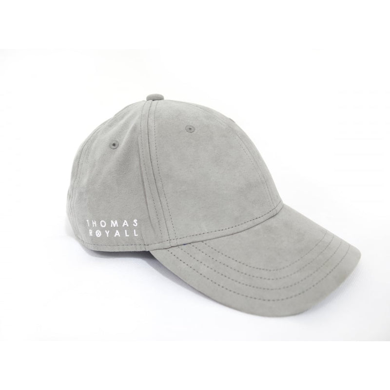 Grey Suede Logo Cap Thomas Royall Swimwear for Men Boys